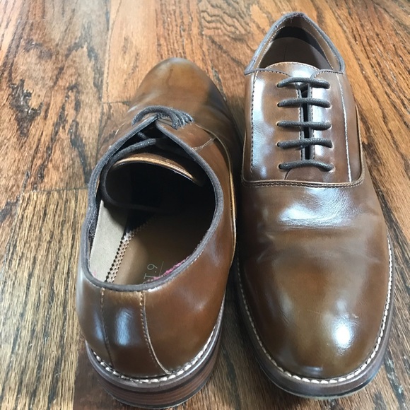 LAST DAYS Apt. 9 Garret Brown Oxford Dress Shoes - Picture 3 of 12
